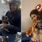 Cleyton voltou para casa após quatro dias longe da família; tutores afirmam que o animal retornou assustado e com comportamento diferente do habitual - Imagem: Arquivo pessoal