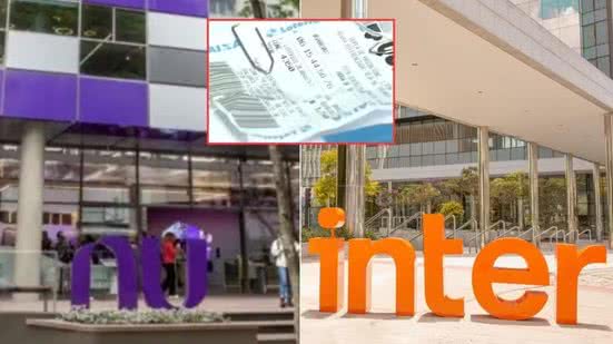 Decisão do STJ reconheceu falhas em mecanismos de segurança bancária durante transferência realizada por vítima de golpe do bilhete premiado - Imagem: Reprodução/RBS TV; Getty Images via BBC e Divulgação/Inter