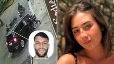 Daniella Ferraz Rooth, de 25 anos, morreu após o carro em que estava bater contra um poste na Avenida Leomil, em Guarujá, no dia 18 de julho - Imagem: Reprodução e Redes sociais