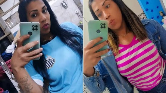 Kayra Kamilly, de 33 anos, foi encontrada morta em um terreno baldio no Guarujá na tarde de quinta-feira (27). O caso foi registrado como homicídio e é investigado pela 3ª Delegacia de Homicídios do Deic - Imagem: Redes sociais