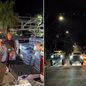Influenciador César Rincon organizou um comboio de caminhonetes com doações para famílias afetadas pelas enchentes no Vale do Ribeira. Os suprimentos chegaram a Eldorado na quarta-feira (16) e foram distribuídos com apoio da Defesa Civil - Imagem: Redes sociais