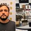 Drogas foram encontradas escondidas em um buraco na parede da cozinha de um apartamento no Centro de São Vicente - Imagem: Reprodução e Polícia Civil