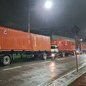 Seis contêineres avaliados em R$ 41,5 mil foram recuperados pela Polícia Civil em uma empresa no bairro Ribeirópolis, em Praia Grande - Imagem: Carlos Cruz/Canal5WebTV
