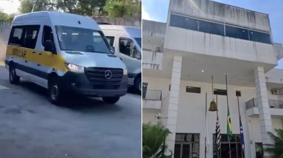 Tribunal de Contas do Estado de São Paulo apontou falhas de planejamento e inconsistências técnicas em contrato emergencial de transporte escolar firmado pela Prefeitura de Juquiá - Imagem: Redes sociais e Reprodução
