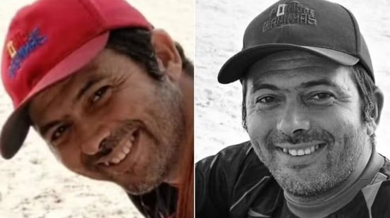Antônio das Neves Carramao Filho, de 42 anos, foi encontrado morto em uma área de mata no Jardim Guaiúba, em Guarujá, após permanecer desaparecido desde o dia 25 de maio - Imagem: Reprodução