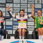 Jéssica Messali em prova de handbike