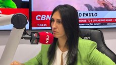 Natália Resende detalha projeto de adutora que promete resolver problemas históricos de abastecimento - Foto: CBN Santos