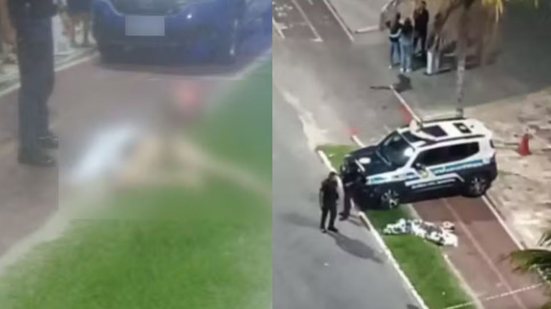 Motociclista de 25 anos, que causou o acidente, apresentava sinais de embriaguez e foi preso em flagrante pela polícia - Imagem: Reprodução/ Redes Sociais