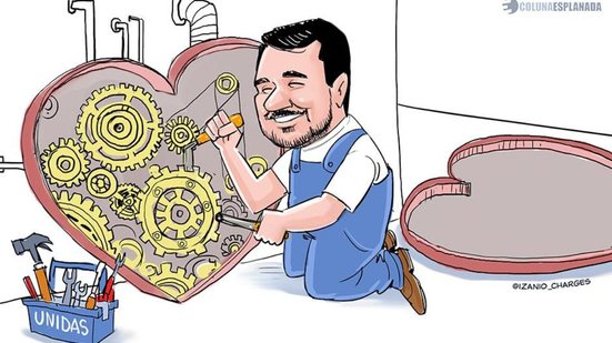 Imagem: @izanio_charges