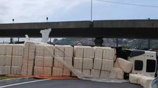 O Corpo de Bombeiros foi acionado e enviou viaturas para atender a ocorrência - Imagem: Reprodução