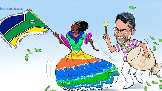 Imagem: @izanio_charges