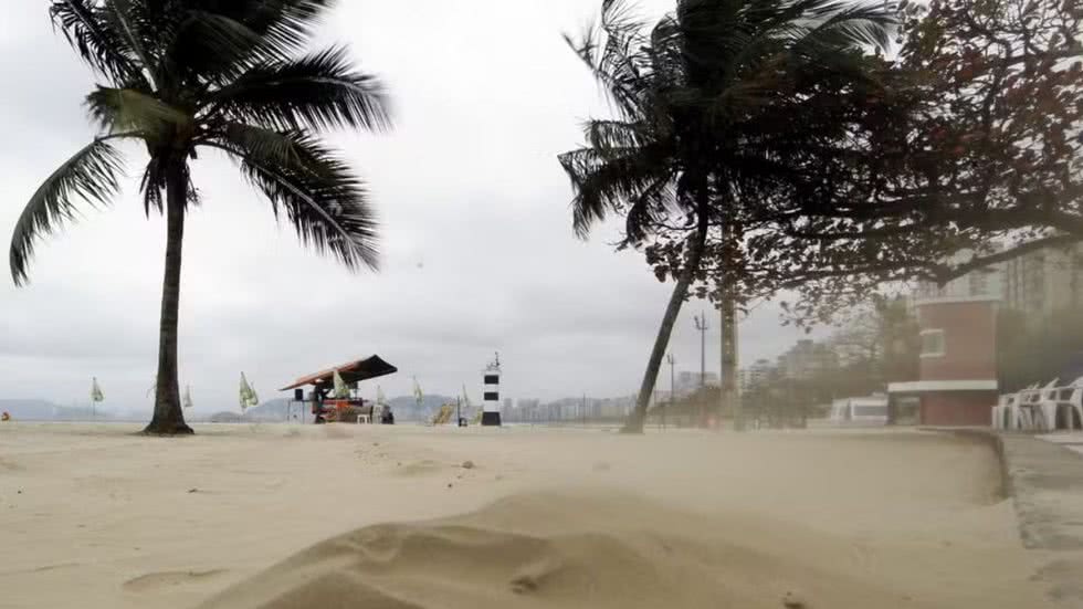 As condições do mar também se agravam, com agitação moderada a forte - Foto: Carlos Nogueira