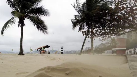 As condições do mar também se agravam, com agitação moderada a forte - Foto: Carlos Nogueira