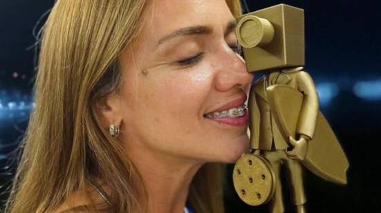 A premiação consolida Juliana Frare como uma voz inspiradora no esporte - Imagem: Reprodução