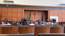 Julgamento no Tribunal do Júri de Santos analisou confronto envolvendo policiais do Baep em área de mar na Zona Noroeste da cidade - Imagem: Reprodução