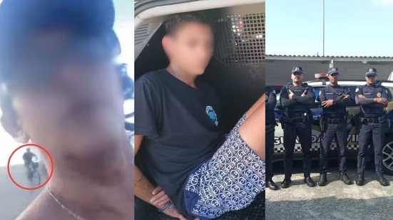 O homem foi encontrado com o celular da vítima e confessou o crime, enquanto a mulher recebeu seu bem de volta - Foto: Raimundo Rosa/ Arquivo/ Prefeitura de Santos