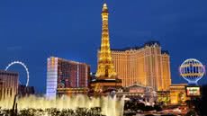 Las Vegas é o cenário kitsh por excelência. Luzes, réplicas, neons - uma ode ao excesso - Imagem: Natalie Soares/ Divulgação