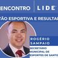 Rogério Sampaio, medalhista olímpico, compartilhará sua experiência na gestão esportiva e suas lições para líderes empresariais - Imagem: Divulgação