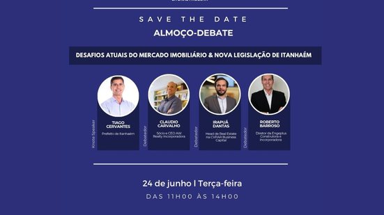 O evento contará com a presença de autoridades e especialistas do setor, abordando as oportunidades geradas pela nova legislação de Itanhaém - Imagem: Reprodução