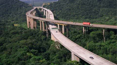 Rodovia Litoral de SP - Imagem: Divulgação / Concessionária Ecovias