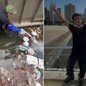 Pedro Luís de Souza Gonçalves registra nas redes sociais as ações de limpeza realizadas nos canais de Santos e utiliza os vídeos para alertar sobre os impactos do descarte irregular de resíduos no meio ambiente - Imagem: Arquivo Pessoal