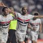 Lucas comemora gol contra o Vasco - Reprodução/Gazeta Esportiva