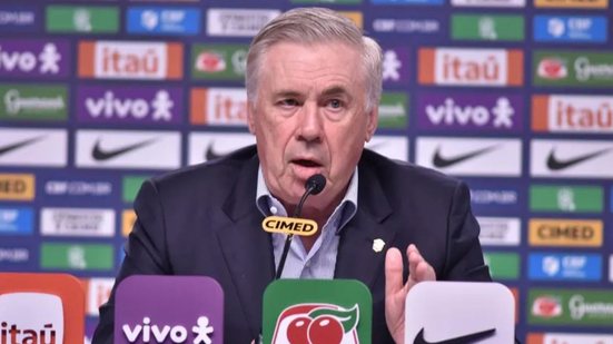 Ancelotti na convocação da Seleção brasileira - (Foto: Saulo Angelo/Thenews2/Gazeta Press)