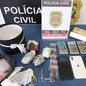 Durante a operação, Cléber Tripinha foi interceptado enquanto realizava uma entrega - Imagem: Divulgação / Polícia Civil
