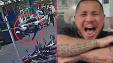O ex-jogador Madson, famoso por sua passagem pelo Santos, se tornou notícia ao defender um cliente de um ladrão em Santos - Imagem: Reprodução/ Redes sociais