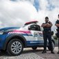 Grupamento Guardiã Maria da Penha, da Guarda Civil Municipal de Praia Grande, realiza ações de acompanhamento e prevenção à violência doméstica - Imagem: Divulgação/Prefeitura de Praia Grande