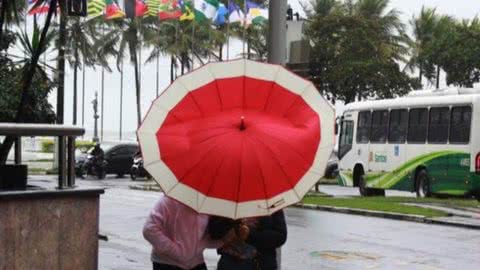 De Santos até Arraial do Cabo no Rio de Janeiro estão sujeitos aos ventos - Imagem: reprodução redes sociais