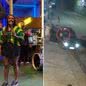 Cantora MC Rita sofreu ferimentos leves após ser atropelada durante a fuga de um homem que invadiu o carro em que ela estava, em São Vicente - Imagem: Reprodução/Instagram e Reprodução