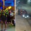 Cantora MC Rita sofreu ferimentos leves após ser atropelada durante a fuga de um homem que invadiu o carro em que ela estava, em São Vicente - Imagem: Reprodução/Instagram e Reprodução
