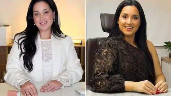 A médica generalista Carolina Miranda Aranha descobriu a esclerose múltipla após apresentar sintomas durante um vestibular de Medicina e atualmente trabalha em Santos - Imagem: Arquivo Pessoal e Gabriel Cardim