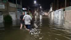Chuvas intensas em janeiro causaram alagamentos e prejuízos milionários em Mongaguá. - Imagem: Divulgação