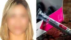 Ampolas de tirzepatida foram apreendidas durante operação da Polícia Civil que investigou comércio clandestino de Mounjaro em hospital de Santos. - Imagem: Divulgação e Getty Images via BBC