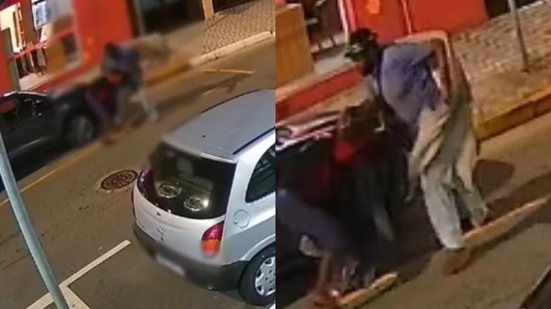 O crime ocorreu no bairro Boqueirão, em Praia Grande, o suspeito alegou legítima defesa, mas foi preso em flagrante por homicídio pela polícia - Imagem: Reprodução