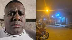 Vanilson Costa Silva foi morto a tiros em frente a uma adega em São Vicente; - Imagem: Reprodução