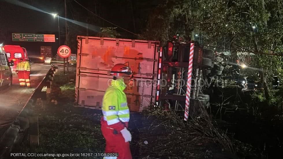 Seis viaturas e 18 bombeiros participaram da ocorrência - Imagem: Divulgação