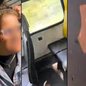 Um ataque com azulejo deixou uma mulher ferida em São Vicente, gerando pânico entre os passageiros do ônibus - Imagem: Reprodução/ Redes sociais