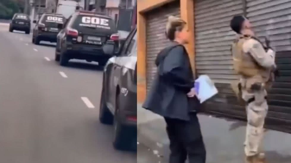 Com base nas evidências reunidas, a Justiça autorizou a prisão temporária e a apreensão do celular dela, que pode conter provas sobre a atuação do grupo criminoso - Imagem: Polícia Civil