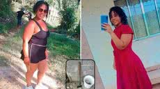 Tamiris Siqueira Ribeiro, de 25 anos, e Lucimara Lopes Siqueira, de 52, foram encontradas mortas no quintal de uma casa em Jacupiranga, no interior de São Paulo. Uma câmera registrou parte da movimentação antes do crime - Imagem: Reprodução