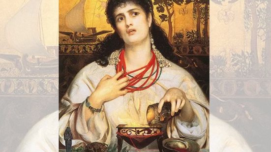 Na Grécia antiga, Medeia dominava saberes ocultos. Magia, alquimia, paixão e vingança - Imagem: Reprodução