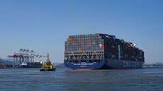 A Autoridade Portuária de Santos inicia projeto para aprofundar canal, aumentando capacidade para navios maiores e melhorando logística - Foto: Divulgação/ APS
