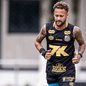 Neymar em treino do Santos nesta terça-feira dia 2 de Dezembro - Foto: Baretta/ Santos FC