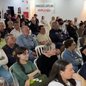 Moradores e comerciantes do Macuco participaram de reuniões com representantes da TSG Concessionária, em Santos, para discutir desapropriações e indenizações relacionadas à construção do Túnel Santos-Guarujá - Imagem: Reprodução / TV Tribuna