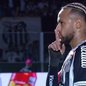 Craque santista teve sua reação em campo amplamente comentada nas redes sociais após a partida - Imagem: Reprodução