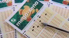Jogo simples, com seis dezenas marcadas, custa R$ 5 - Imagem: Reprodução/ Rafa Neddermeyer/ Agência Brasil
