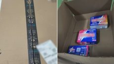 Professora encontrou caixas de sabão em pó dentro de embalagem onde deveria estar notebook comprado para uso no mestrado, em Praia Grande - Imagem: Arquivo Pessoal