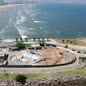O park possui pisos superior e inferior já finalizados - Imagem: Prefeitura de Santos